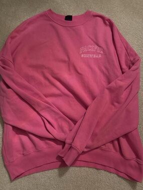 Pacific Sunwear Pink Crewneck
